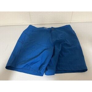 Blue Mr Swim Size 32 Swim trunks (button Closure With Drawstrings)